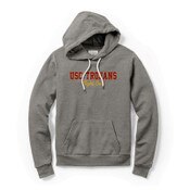 USC Trojans Women's League Gray Victory Springs Pullover Hoodie